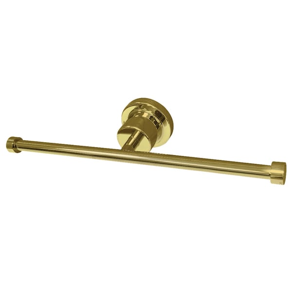 BAH8218PB Concord Dual Toilet Paper Holder, Polished Brass